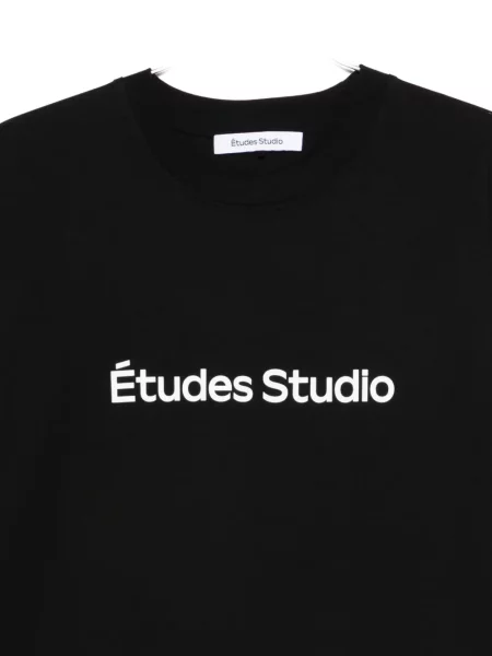 Tricou études Studio cu imagine negru