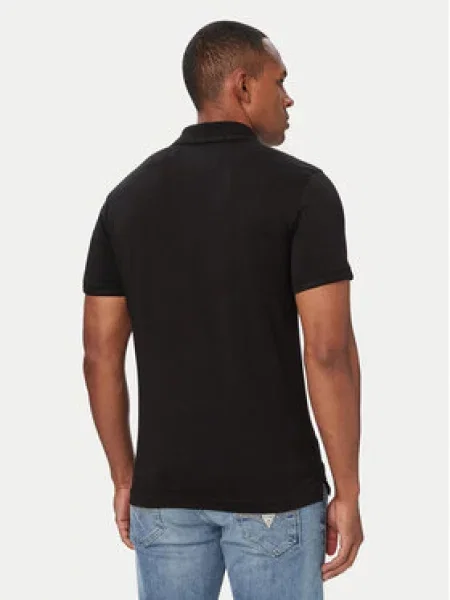 Guess Polo marškinėliai Extra juoda