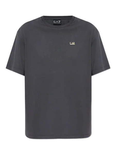 Tricou Ea7 Emporio Armani cu autograf gri