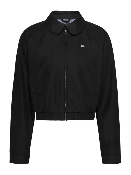 Tommy Jeans geacă de tranzitie negru