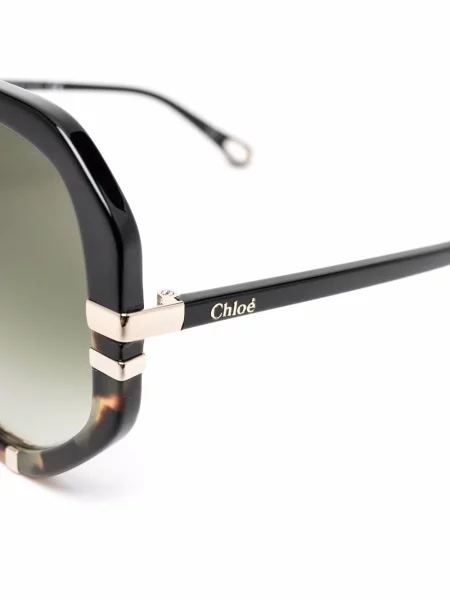 Okulary przeciwsłoneczne Chloé Eyewear czarne