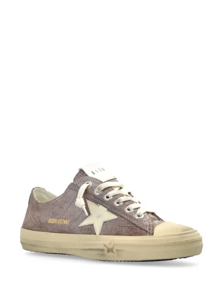 Sneakerși Golden Goose V-Star violet