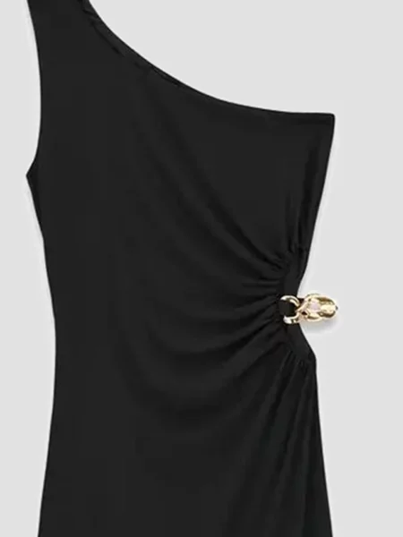Макси платье Guess черное