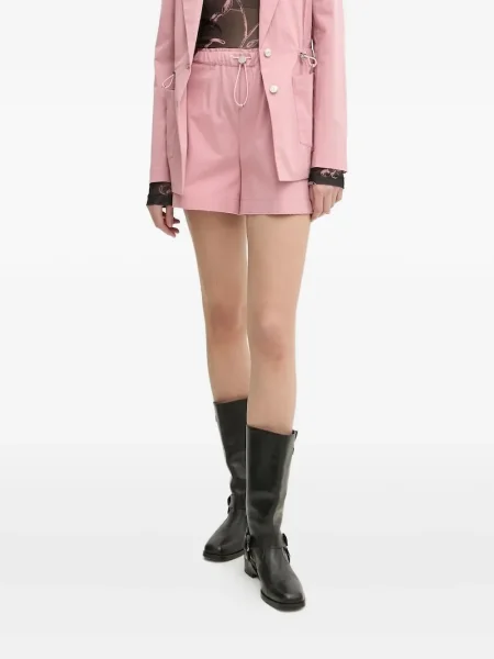 Szorty jeansowe Moschino Jeans różowe