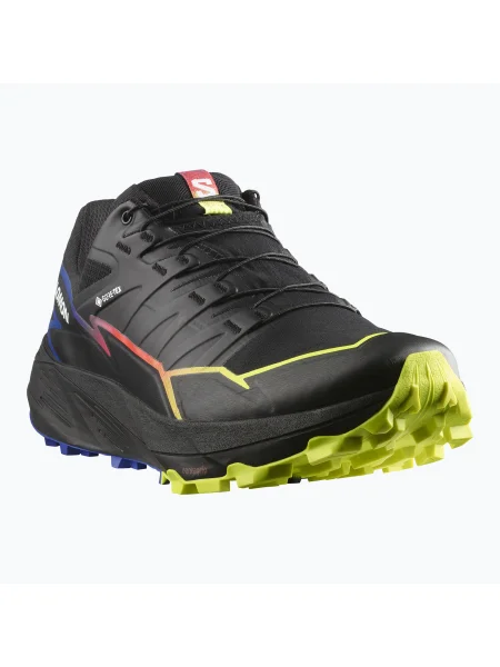 Salomon Thundercross GTX férfi futócipő fekete/surf the web/biztonsági sárga. Méret: 44 EU fekete