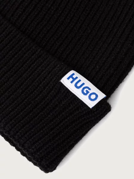 Шапка Hugo Blue синяя