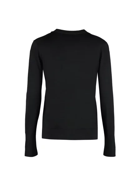 Jedwabny sweter Tory Burch czarny