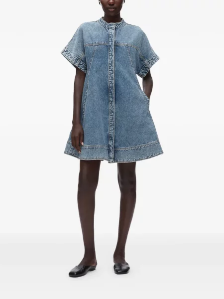 Rochie mini 3.1 Phillip Lim scurtă de costum albastru