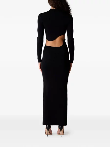 Rochie maxi Christopher Esber negru