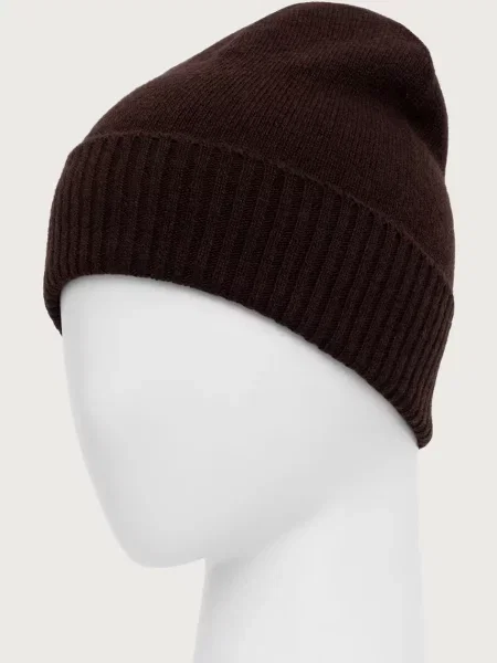 United Colors of Benetton beanie kapa volnena rjava