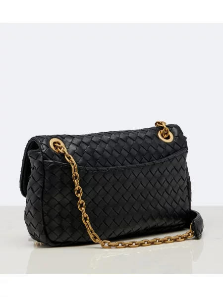 Geantă Bottega Veneta din piele negru