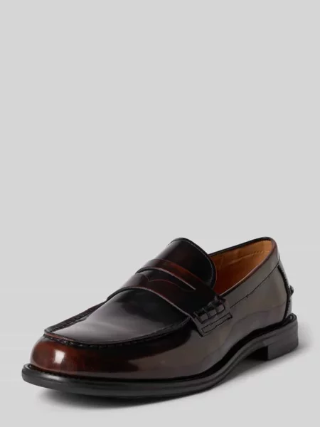 Loafersy z naturalnej skóry bydlęcej model STEVEN' Vagabond
