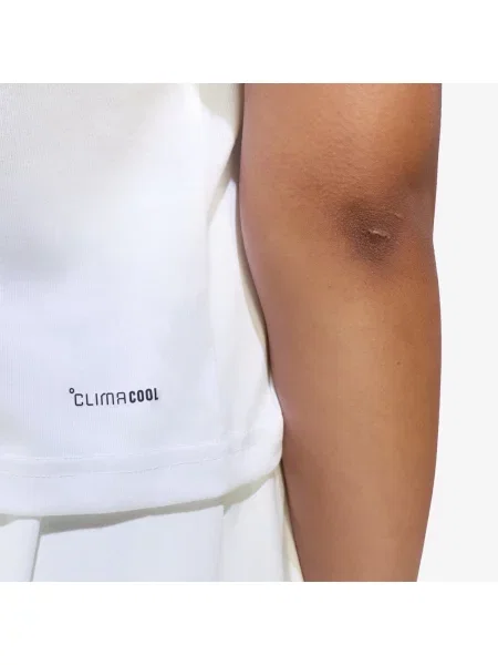 Τένις μπλούζα Adidas Performance λευκό