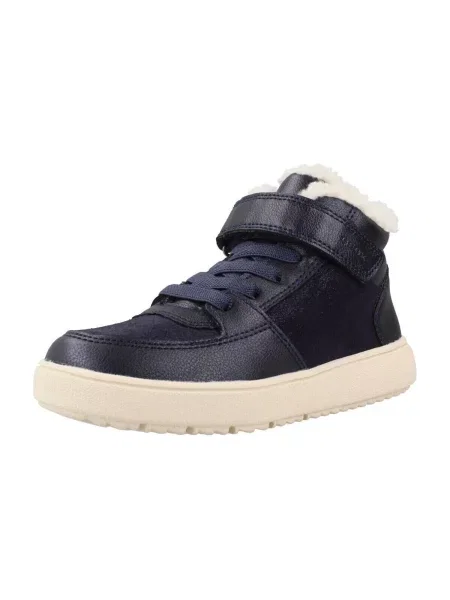 Členkové topánky Geox modrá