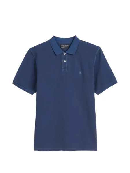 Tricou polo Marc O'polo cu broderie albastru