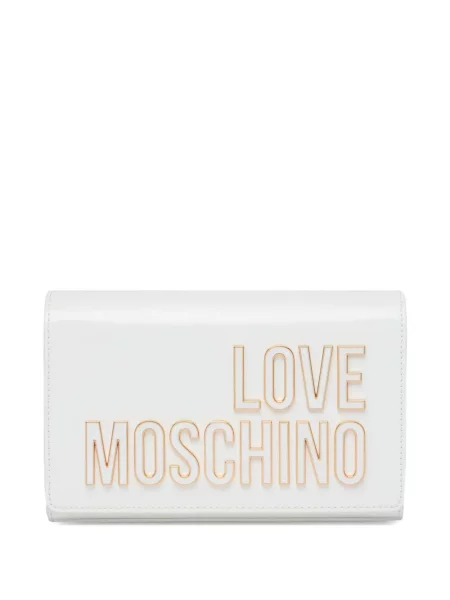 Colier Love Moschino alb