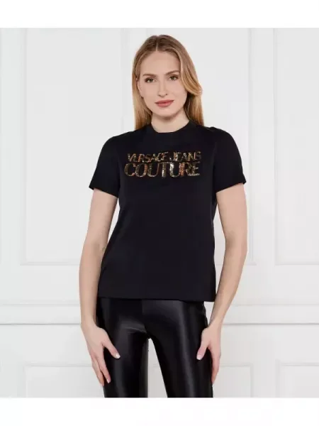 Versace Jeans Couture Tricou negru