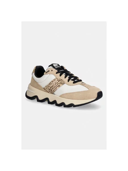 Sneakersy Sorel skórzane beżowe