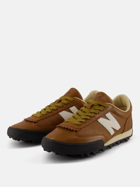 Шкіряні кросівки для бігу New Balance коричневі