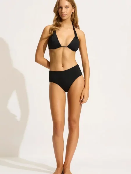 Seafolly biustonosz kąpielowy Multi Fit Longline czarny