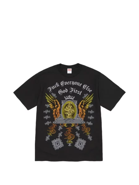 Tricou Supreme cu imagine negru
