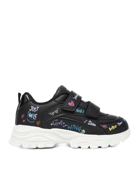 Sneakersy DeeZee czarne
