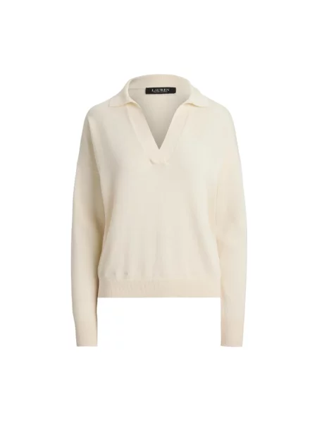 LAUREN RALPH LAUREN Sweter Kremowy beżowy