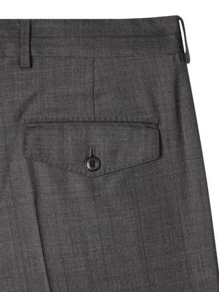 Pantaloni Paul Smith în carouri gri