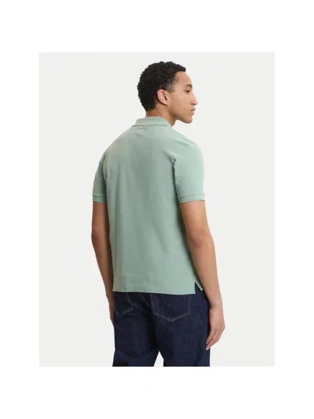 Guess Jeans Tricou polo verde