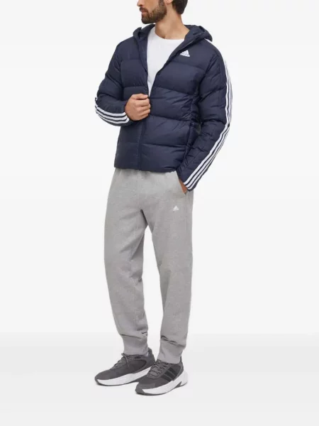Sneakerși Adidas Cloudfoam alergare cu dungi cu platformă verde