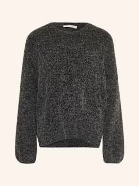 Gestuz Sweter Gzalpha Z Dodatkiem Alpaki grau szary
