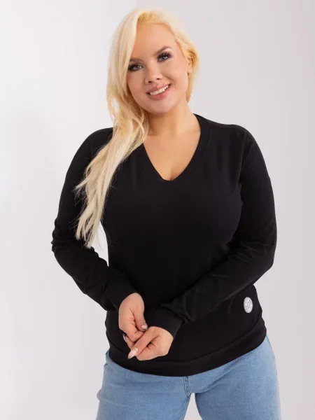Bluză Fashionhunters negru