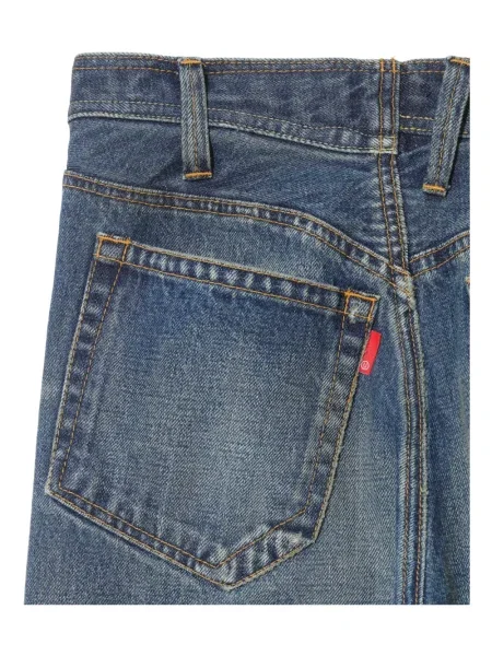 Pantaloni Undercover cu mărgele albastru