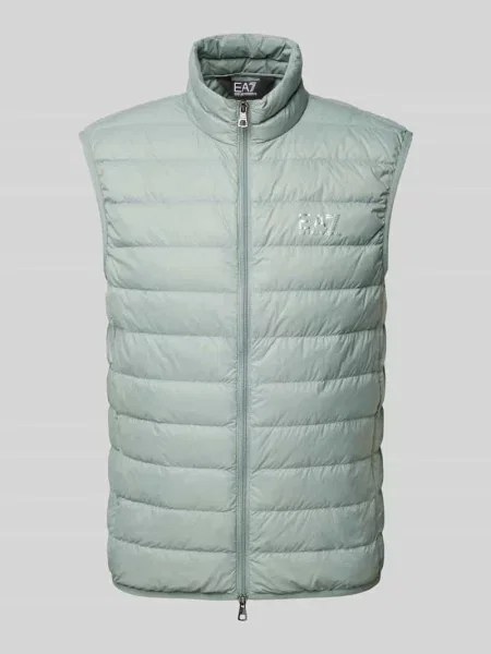 Kamizelka pikowana ze stójką model ‘TRAIN CORE’ Ea7 Emporio Armani