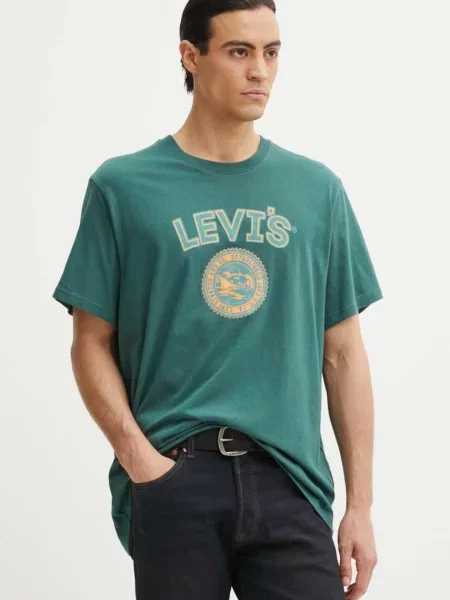 Levi's basic majica kratkih rukava muška RELAXED FIT TEE zelena