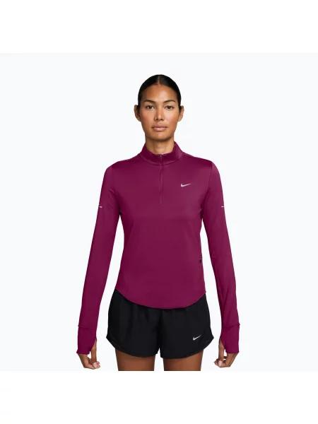 Bluză pentru femei de alergare Nike Swift Dri-FIT UV true berry
