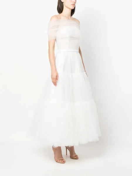 Rochie maxi Ana Radu de costum alb