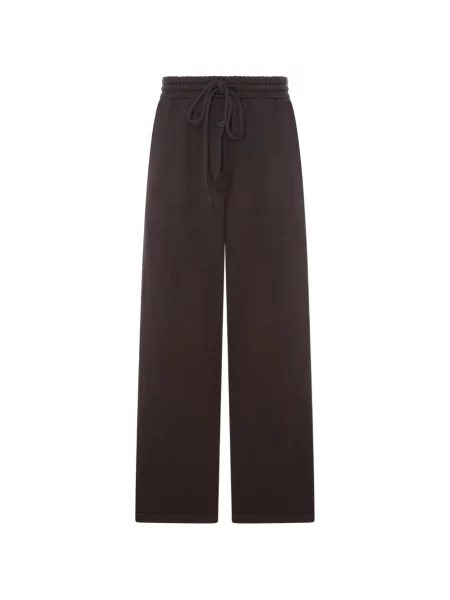 Pantaloni Fear Of God alergare cu cordon maro