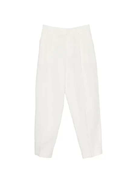 Decupat pantaloni Pt Torino alb