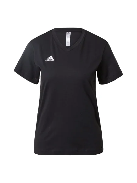 ADIDAS PERFORMANCE Funkční tričko Entrada černá bílá