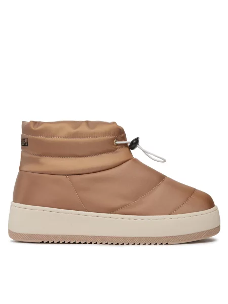 Дутики Napapijri коричневые