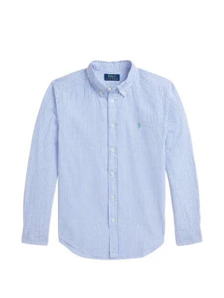 Dětska košile Polo Ralph Lauren modrá