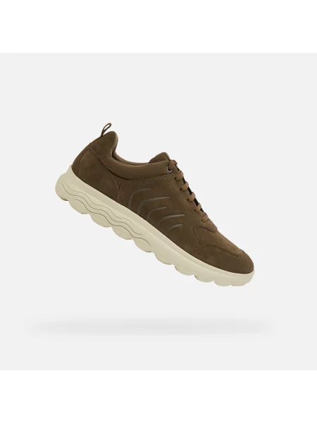 Sneakerși Geox verde