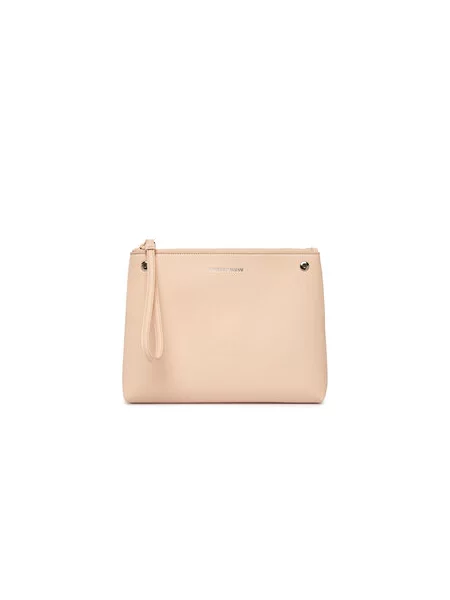Kabelka Emporio Armani béžová