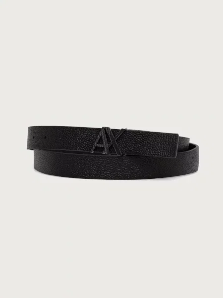Armani Exchange двосторонній ремінь шкіряний