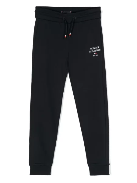 Spodnie dziecięce Tommy Hilfiger niebieskie