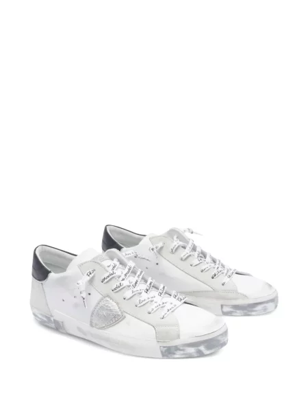 Fűzős csipkés sneaker Philippe Model Paris fehér