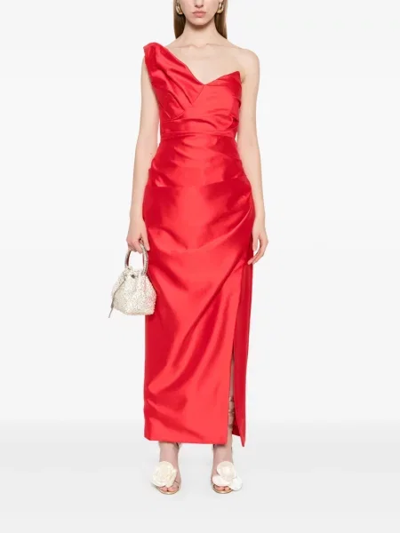 Rochie maxi Rachel Gilbert de costum roșu