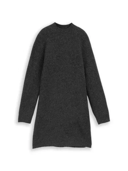 TOM TAILOR DENIM Rochie tricotat închis gri