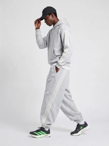 Pantaloni sport Adidas alb